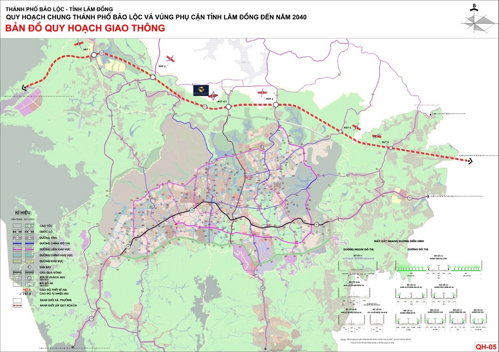 Quy hoạch về giao thông TP Bảo Lộc